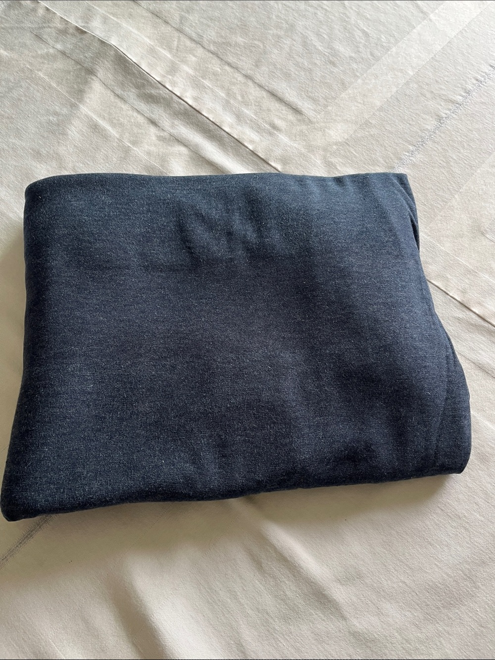 Classic Dark Navy Stretch Knit Fabric By David Textiles 4 Yards